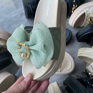 Dép nữ quai ngang đế bánh mỳ êm chân G09