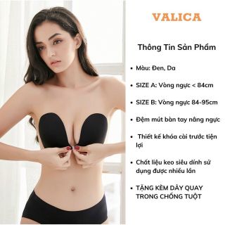 Su dán ngực cài trước