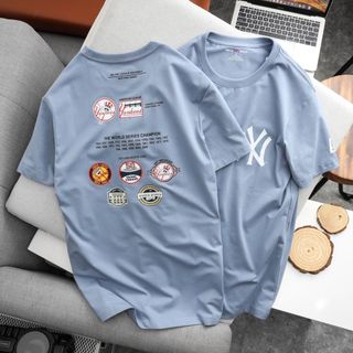 Áo Thun Cổ Tròn Newera 2, Áo Local Brand Nicemen Full Tag, Áo Phông Unisex Cotton 4 Chiều Vải Dày Dặn, Mềm Mịn