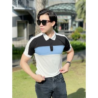 Áo Thun Polo Nam NICEMEN vải cá sấu thái cao cấp, chuẩn form, năng động, thanh lịch - NICEMEN CS26