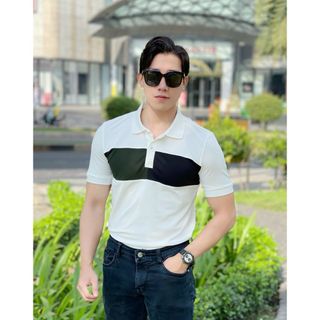 Áo Thun Polo Nam NICEMEN vải cá sấu thái cao cấp, chuẩn form, năng động, thanh lịch - NICEMEN CS25
