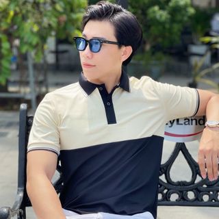 Áo Thun Polo Nam NICEMEN CS23 vải cá sấu thái cao cấp, chuẩn form, năng động, thanh lịch