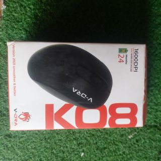 Chuột ko dây vdra v08 có kèm pin AA mới chính hãng (Hình thật)