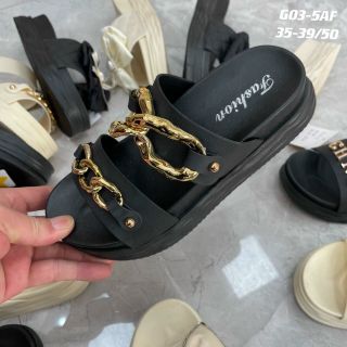 Dép quai nữ đế bánh mỳ kiểu dáng sang chảnh G03