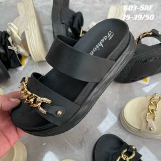 Dép quai nữ đế bánh mỳ kiểu dáng sang chảnh G03