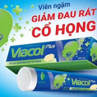Viên ngậm giảm ho Viacol Plus - Hộp 20 viên giá sỉ