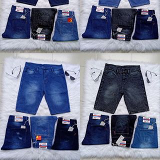 Quần Short Jean Nam Cotton HT