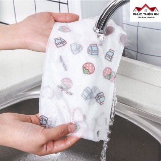 Cuộn giấy lau nhà bếp đa năng 20cm có thể tái sử dụng
