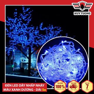 Đèn led nhấp nháy trang trí màu tự chọn (Đủ màu) - Huy Tưởng
