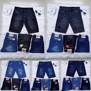 Quần Short Jean Nam Cotton HT