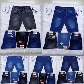 Quần Short Jean Nam Cotton HT