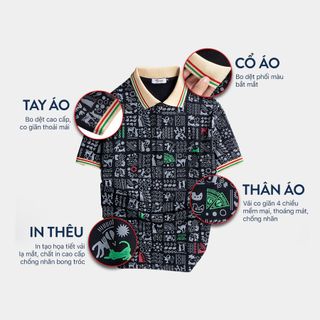 Áo thun polo nam, áo phông nam Fox Man