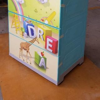 Tủ nhựa 5 ngăn loại lớn mặt nhựa Mica - Vita LA