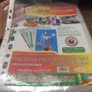 Bìa lỗ EH303A - Tem đỏ (24030)