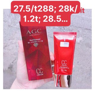 Kem nền trang điểm AGC Red Diamond siêu che khuyết điểm giá sỉ