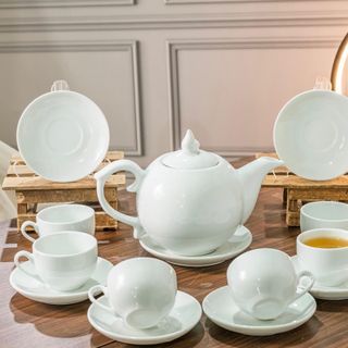 Bộ ấm trà gốm sứ giá rẻ từ Bát Tràng Duy Anh