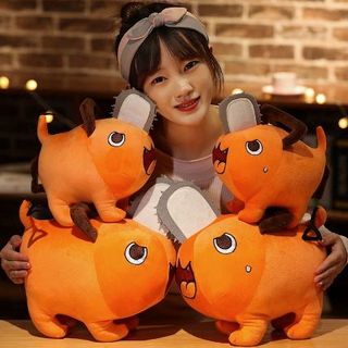 40cm Chainsaw Man Đồ chơi nhồi bông Hình Nhân Vật Pochita Hoạt Hình Denji 40cm Dành Cho Bé giá sỉ