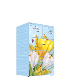 Tủ nhựa đựng quần áo cho mẹ và bé, tủ nhựa 4 tầng - ngang 60cm