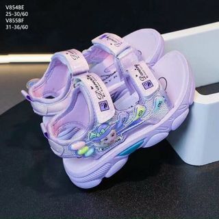 Sandal trẻ em hình cô gái dễ thương V854