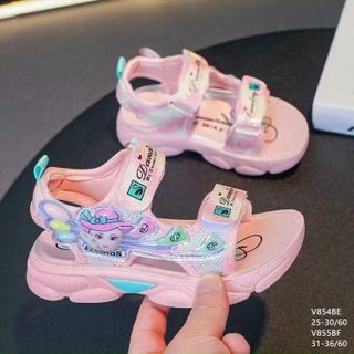 Sandal trẻ em hình cô gái dễ thương V854