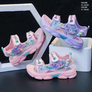 Sandal trẻ em hình cô gái dễ thương V854