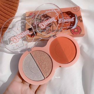 Phấn 2 ngăn má hồng bắt sáng Hasaya Girl Donut