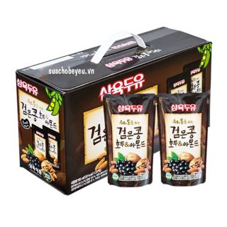 Sữa đậu đen Vegemil Hàn Quốc túi 190ml