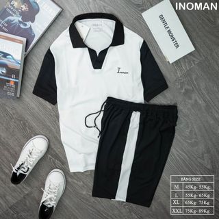 Bộ polo cổ V Innoman