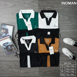 Bộ polo cổ V Innoman