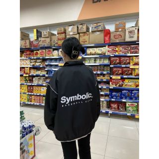 Áo khoác dù 2 lớp giáp lăng cổ bẻ hình in chữ Symbolic. Giá sỉ- giá bán buôn