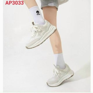 Giày thể thao nữ chất da mềm êm chân AP33