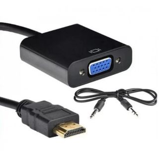 Cáp chuyển đổi HDMI sang VGA Audio có âm thanh -DC404 giá sỉ