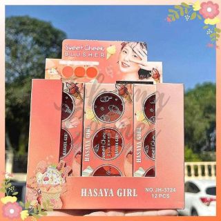 Phấn má hồng 3 ô Hasaya Girl Sweet Cheek Blusher