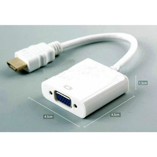 Cáp chuyển đổi HDMI sang VGA Audio có âm thanh -DC404 giá sỉ
