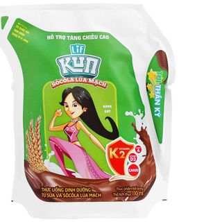Sữa Kun Túi Vị SoCoLa Lúa Mạch