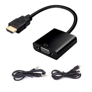 Cáp chuyển đổi HDMI sang VGA Audio có âm thanh -DC404 giá sỉ
