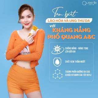 Kháng nắng phổ quang A & C Queenie Skin