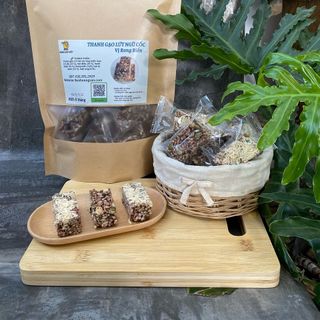 Thanh gạo lứt ngũ cốc chà bông (rong biển) loại 1 nhiều hạt