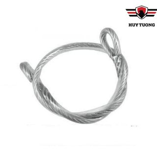 Dây cáp khoá xe máy bọc nhựa , cáp khóa xe 1m/2m/3m/4m/5m/6m/7m/8m/9m/10m 10 ly cực kỳ chắn chắn - Huy Tưởng