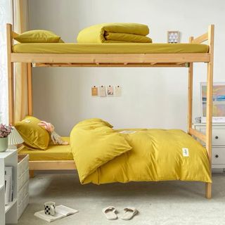 Bộ Chăn Ga Gối Cotton Tici Dành Cho Homestay, Khách Sạn, Căn Hộ Dịch Vụ Mới Nhất Nhập Khẩu Cao Cấp Mềm Mịn CÓ VỎ CHĂN - KiMi Decor 06