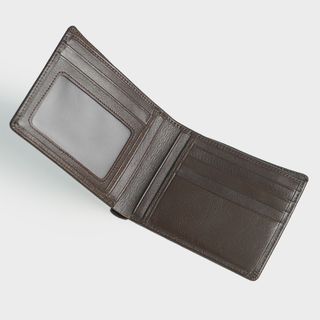 Ví Da Nam Ngang 4U Dập Vân Ngang FA220