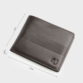Ví Da Nam Ngang 4U Dập Vân Ngang FA220