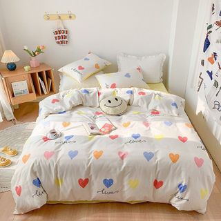 Bộ chăn ga gối HCM cotton poly nhập khẩu, drap giường dẹp mới nhất SET VỎ CHĂN - KiMi Decor