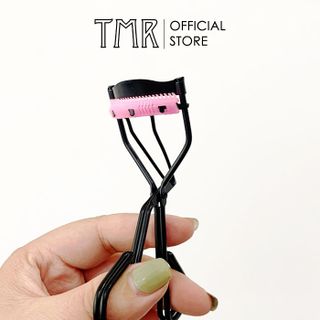 Bấm mi TMR có răng cưa chất liệu thép không gỉ, mi cong tự nhiên tơi