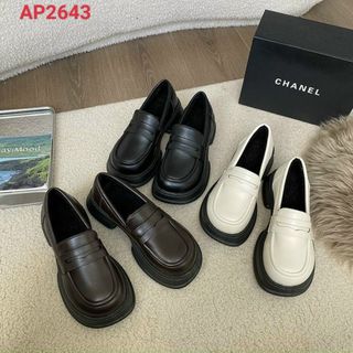 Giày lười nữ chất da mềm đẹp sành điệu