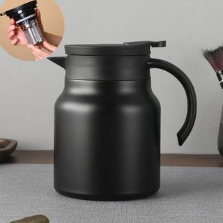 Ấm pha trà giữ nhiệt có lưới lọc trà dung tích 1L, chất liệu inox 316 cao cấp - Ấm nước thép không gỉ giữ nhiệt 12 tiếng