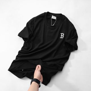 Áo thun cổ tròn nam, áo thun cotton nam co giãn 4 chiều cao cấp, chất cotton 4c 100%  , mịn , thấm hút tốt, Full tem tag mạc . Phom chuẩn nam nữ mặc đều ok . LOGO THÊU XỊN XÒ - size từ 55kg - 85kg