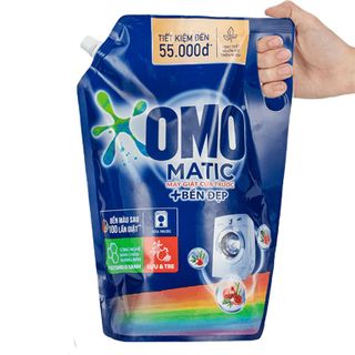 Nước giặt Omo Matic Cửa Trước 3.6KG / Cửa Trên 3.9KG - Thùng 4 túi