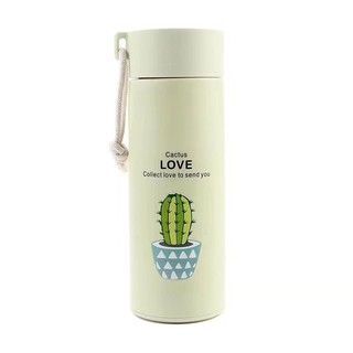BÌNH NƯỚC GIỮ NHIỆT XƯƠNG RỒNG LÕI THỦY TINH 400ML