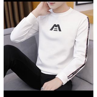 ÁO TAY DÀI NAM NỮ IN CHỮ M NGƯỢC VÀ CHẠY 2 TAY